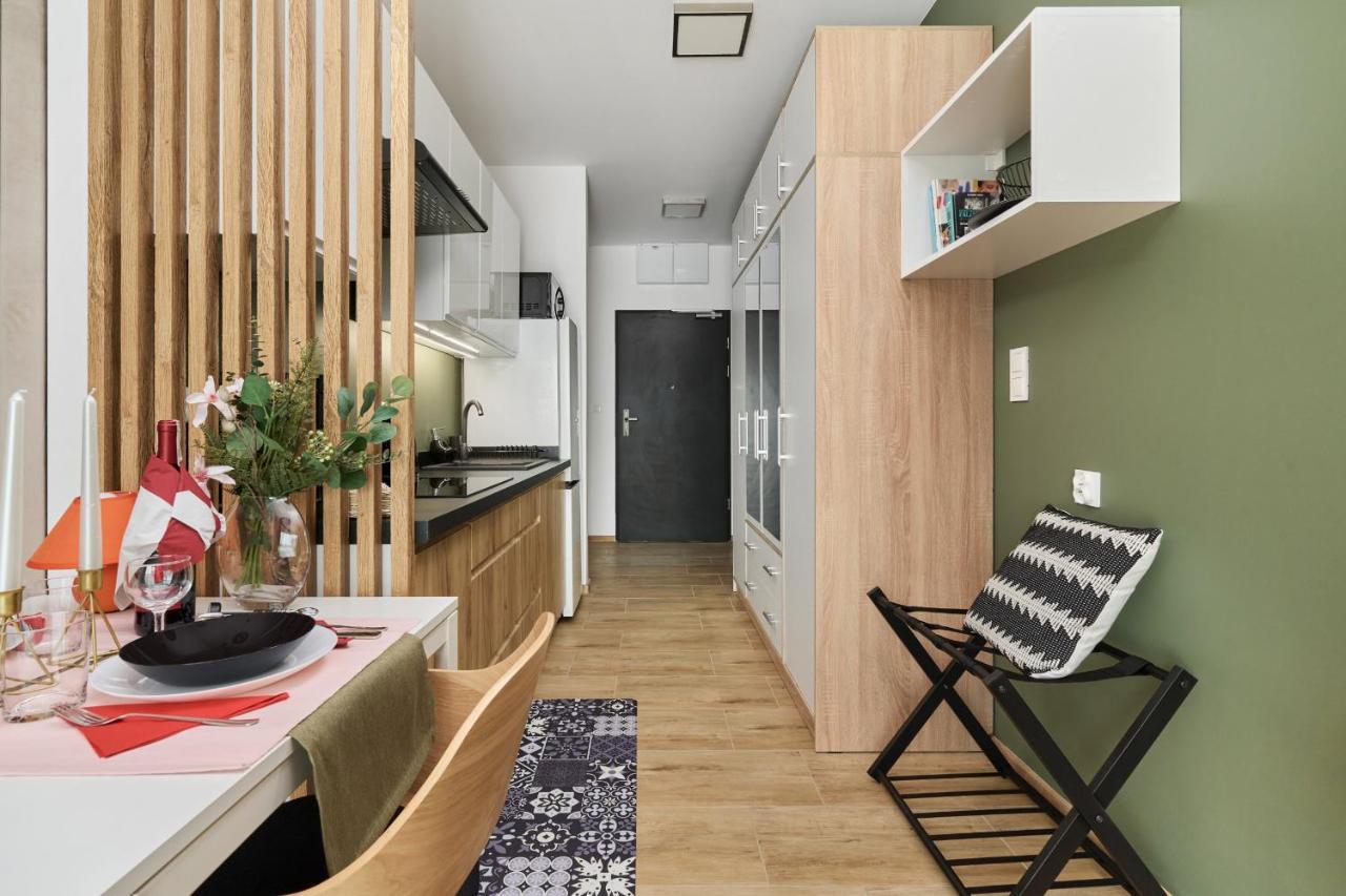 City Panorama Studio Apartments Jaworska 4 By Noclegi Renters Wrocław Extérieur photo